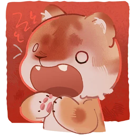 😱 Стикер «Тигр Уля Без Текста» для Telegram
