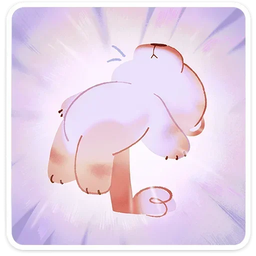 😌 Стикер «Тигр Уля» для Telegram