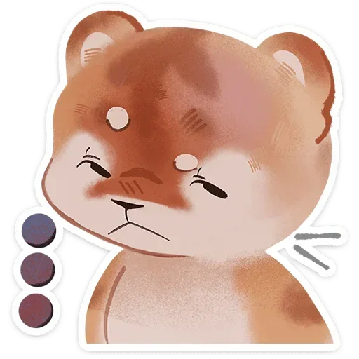 😕 Стикер «Тигр Уля» для Telegram