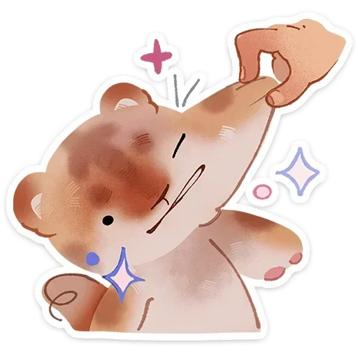 😶 Стикер «Тигр Уля» для Telegram