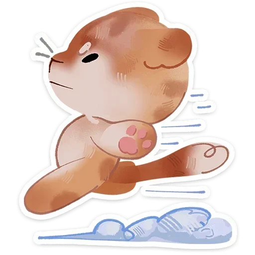 🏃 Стикер «Тигр Уля» для Telegram