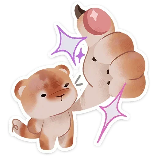 👍 Стикер «Тигр Уля» для Telegram