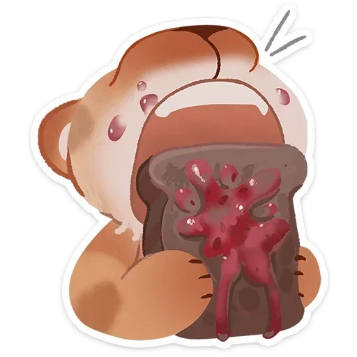🍞 Стикер «Тигр Уля» для Telegram
