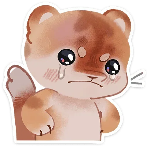 😕 Стикер «Тигр Уля» для Telegram