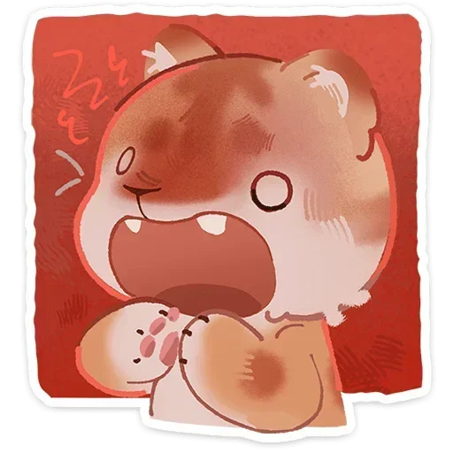 😱 Стикер «Тигр Уля» для Telegram