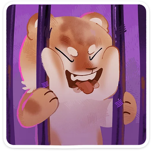 🐯 Стикер «Тигр Уля» для Telegram