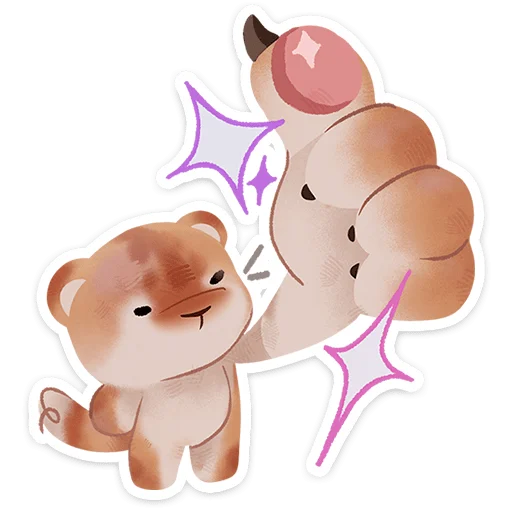 🐯 Стикер «Тигр Уля» для Telegram