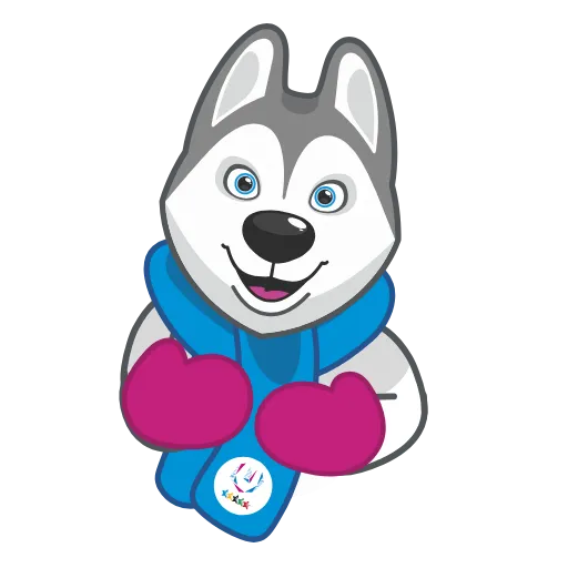 Стикер 10 Ulayka the Husky