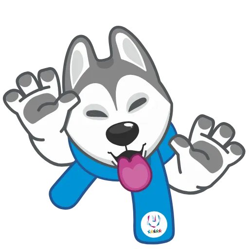 Стикер 26 Ulayka the Husky