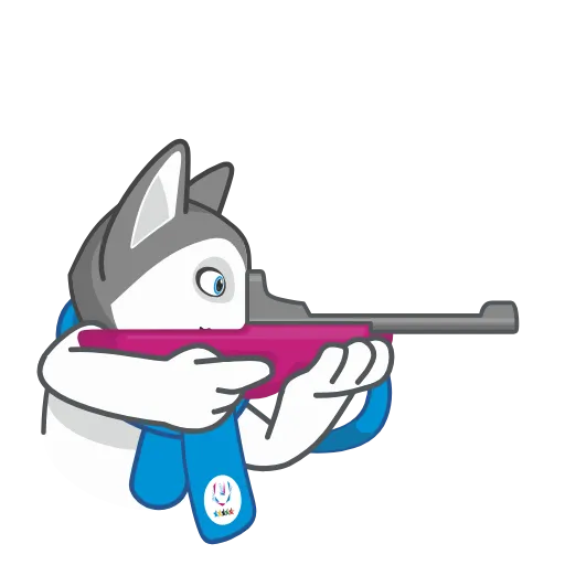 Стикер 28 Ulayka the Husky