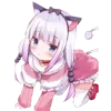 😶 Эмодзи «Anime chan» для Telegram