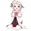 😲 Эмодзи «Anime chan» для Telegram