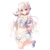 😌 Эмодзи «Anime chan» для Telegram