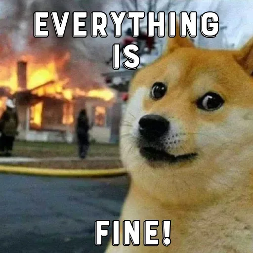🏵 Стикер «Shiba Memes» для Telegram