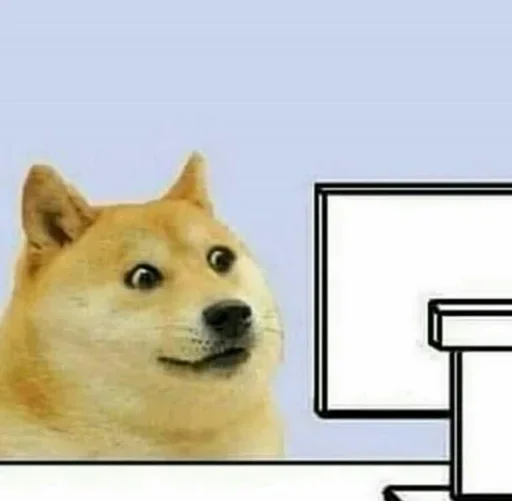 😃 Стикер «Shiba Memes» для Telegram