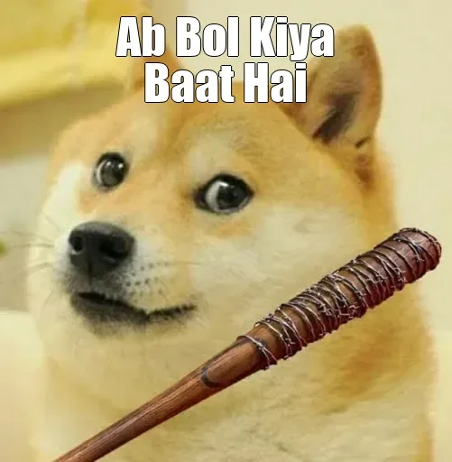 🏵 Стикер «Shiba Memes» для Telegram