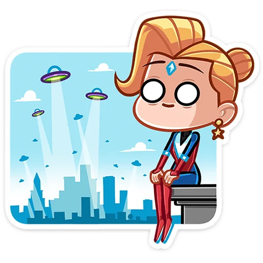 🛸 Стикер «Ультима» для Telegram
