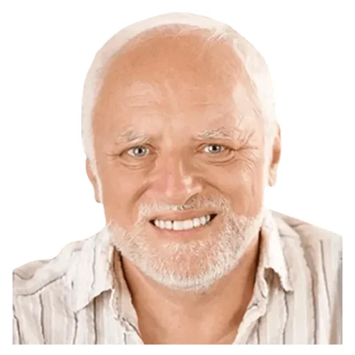 😟 Стикер «Ultimate Harold» для Telegram