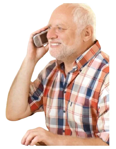 🤙 Стикер «Ultimate Harold» для Telegram