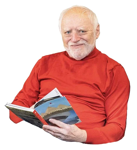 📖 Стикер «Ultimate Harold» для Telegram