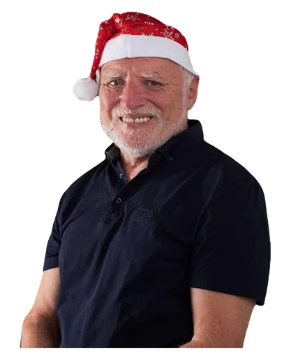 🎅 Стикер «Ultimate Harold» для Telegram