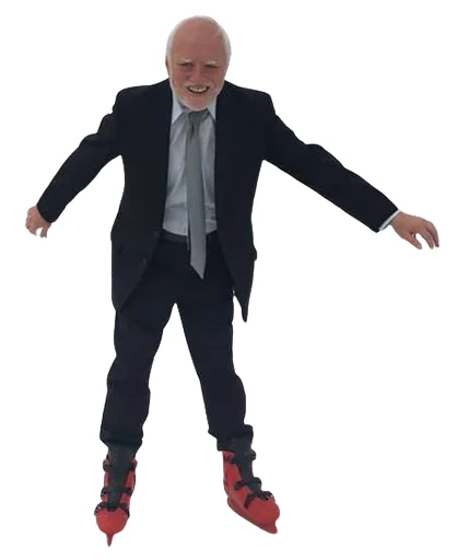 🛹 Стикер «Ultimate Harold» для Telegram