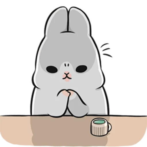 😐 Стикер «Ultimate Machiko Rabbit Pack» для Telegram