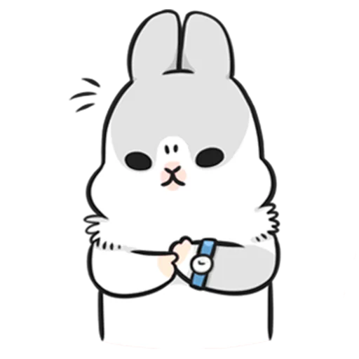 😑 Стикер «Ultimate Machiko Rabbit Pack» для Telegram