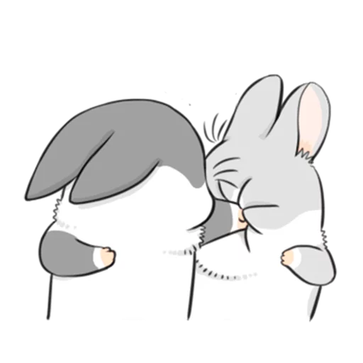 👊 Стикер «Ultimate Machiko Rabbit Pack» для Telegram