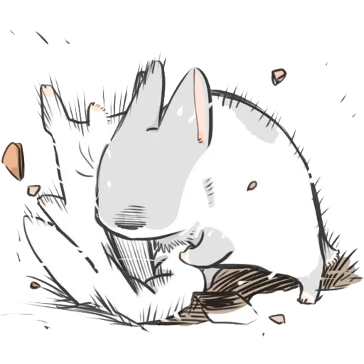 😡 Стикер «Ultimate Machiko Rabbit Pack» для Telegram
