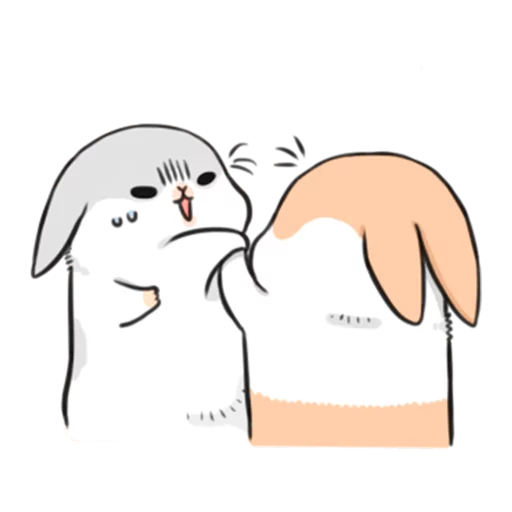 😡 Стикер «Ultimate Machiko Rabbit Pack» для Telegram