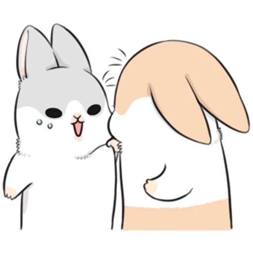 😡 Стикер «Ultimate Machiko Rabbit Pack» для Telegram