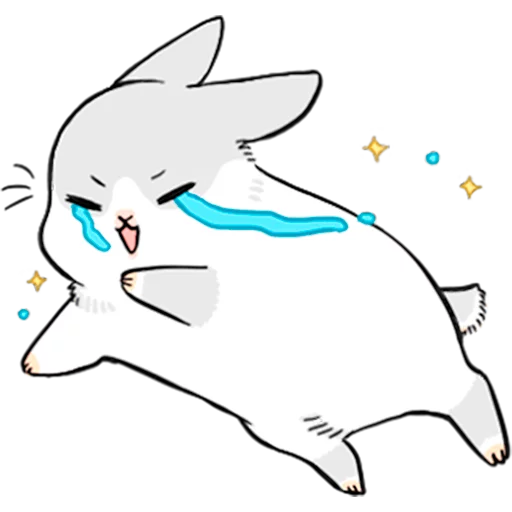 😭 Стикер «Ultimate Machiko Rabbit Pack» для Telegram