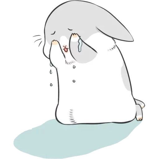 😭 Стикер «Ultimate Machiko Rabbit Pack» для Telegram