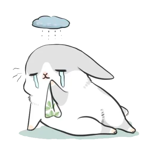 😥 Стикер «Ultimate Machiko Rabbit Pack» для Telegram