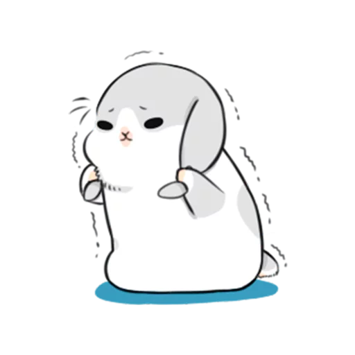😣 Стикер «Ultimate Machiko Rabbit Pack» для Telegram