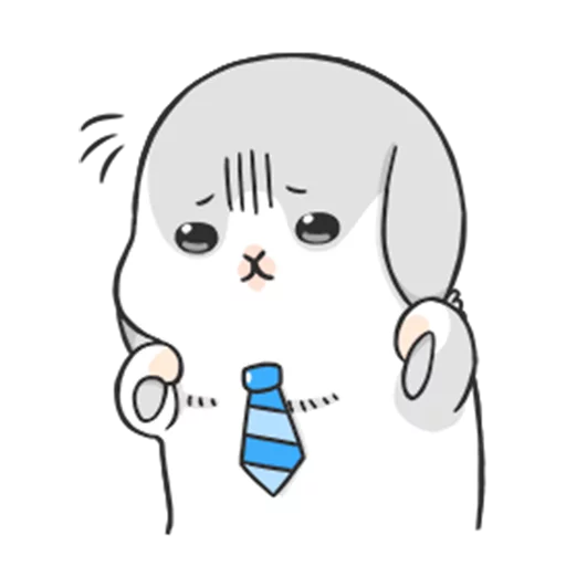 😣 Стикер «Ultimate Machiko Rabbit Pack» для Telegram