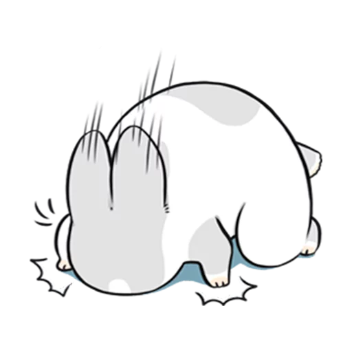 😩 Стикер «Ultimate Machiko Rabbit Pack» для Telegram