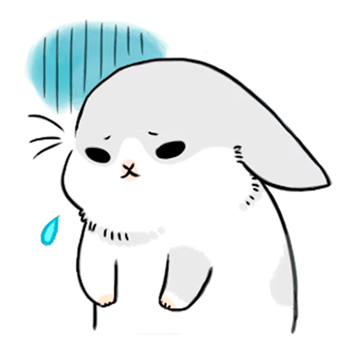 😰 Стикер «Ultimate Machiko Rabbit Pack» для Telegram