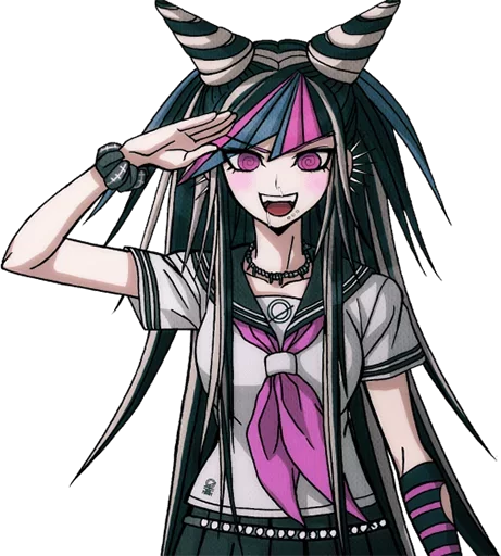 🙋‍♀ Стикер «Ibuki Mioda» для Telegram