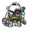 Стикер 26 Ultramarines 40K Chibi
