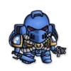 Стикер 16 Ultramarines 40K Chibi