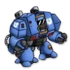 Стикер 9 Ultramarines 40K Chibi