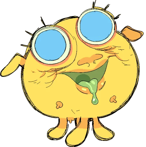 🐶 Стикер «i have a fucking anxiety» для Telegram