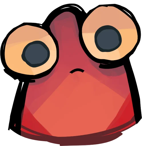 😳 Стикер «i have a fucking anxiety» для Telegram