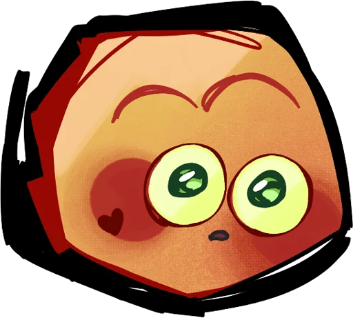 🥺 Стикер «i have a fucking anxiety» для Telegram