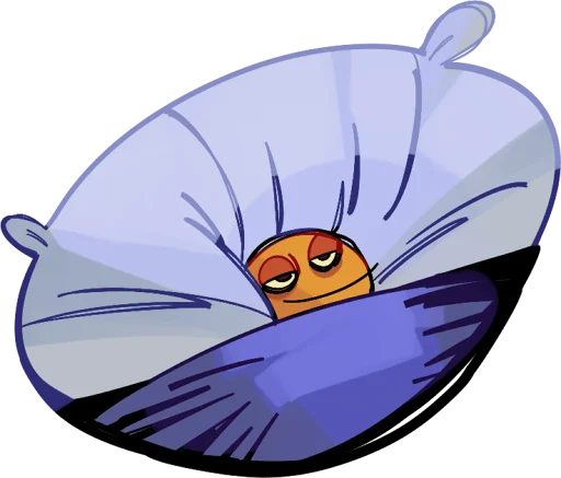 💤 Стикер «i have a fucking anxiety» для Telegram