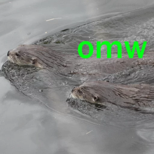 🏊 Стикер «Ultra Lutra» для Telegram