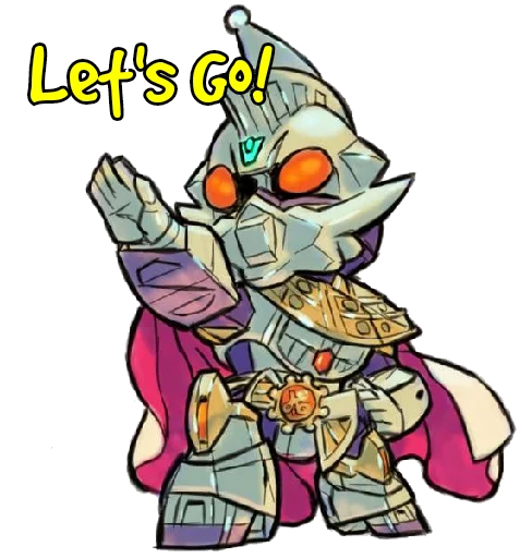 🏃 Стикер «Ultraman Gundam Crossover» для Telegram