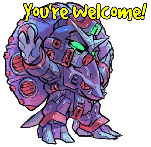 😌 Стикер «Ultraman Gundam Crossover» для Telegram